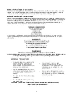 Preview for 6 page of Tornado P15 94230 Operation & Maintenance Manual