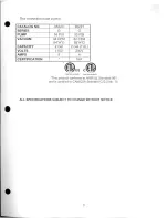 Предварительный просмотр 3 страницы Tornado PS Series 98220 Operation & Maintenance Manual