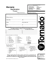 Preview for 23 page of Tornado SWM 31/9 Operation & Maintenance Manual