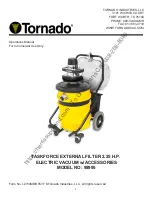 Tornado TASKFORCE 98995 Operation Manual preview