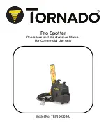 Tornado TE010-G003-U Operation And Maintenance Manual preview