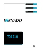 Preview for 9 page of Tornado TO 4210 User Manual