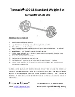 Preview for 1 page of Tornado WSDD-002 Quick Start Manual