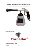 Tornador Black Z-020S Instruction Manual preview