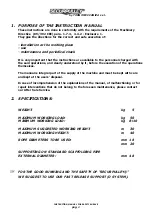 Preview for 4 page of Tornomeccanica Securpulley Operating And Maintenance Instructions Manual