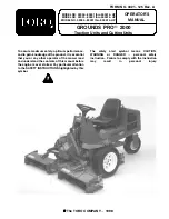 Toro 02000 Operator'S Manual preview