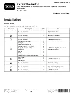 Preview for 1 page of Toro 03247 Installation Manual