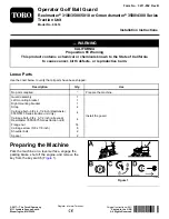 Preview for 1 page of Toro 03614 Installation Instructions Manual