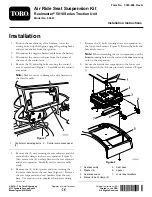 Toro 03667 Installation Instructions preview