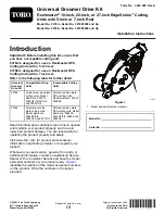 Toro 03763 Installation Instructions Manual preview
