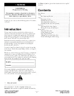 Предварительный просмотр 2 страницы Toro 03914 Operator'S Manual