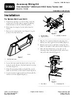 Предварительный просмотр 1 страницы Toro 115-8492 Installation Instructions