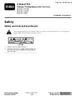 Preview for 1 page of Toro 117-0354 Installation Instructions Manual