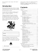 Preview for 2 page of Toro 12004TC Twister 1600 Operator'S Manual