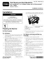 Preview for 1 page of Toro 130-0105 Quick Start Manual