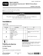 Toro 130-6020 Installation Instructions preview