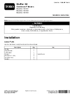 Toro 132-1547 Installation Instructions preview