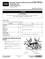 Предварительный просмотр 1 страницы Toro 132-4162 Installation Instructions