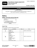 Toro 132-4165 Installation Instructions Manual preview