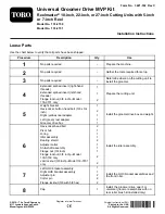 Toro 133-0150 Installation Instructions Manual preview