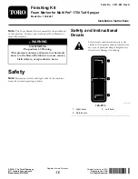 Toro 136-0457 Installation Instructions Manual предпросмотр