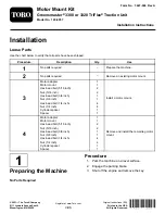 Toro 145-0057 Installation Instructions preview