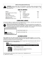 Preview for 2 page of Toro 14AQ81RP748 Operator'S Manual