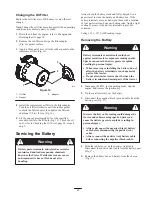 Предварительный просмотр 21 страницы Toro 17-44HXLE Wheel Horse 71283 Operator'S Manual