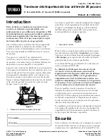 Предварительный просмотр 37 страницы Toro 20314 Operator'S Manual