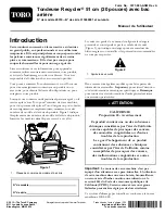 Preview for 33 page of Toro 20in Recycler 20319 Operator'S Manual