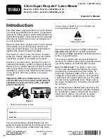 Preview for 2 page of Toro 21690 Operator'S Manual