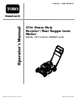 Toro 22177 Operator'S Manual preview