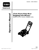 Preview for 1 page of Toro 22177TE Operator'S Manual