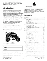 Предварительный просмотр 2 страницы Toro 22186TE Operator'S Manual