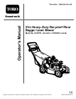 Toro 22188TE Operator'S Manual предпросмотр