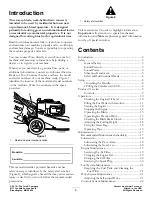 Предварительный просмотр 2 страницы Toro 22200TE Operator'S Manual