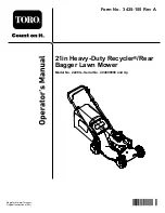 Toro 22289 Operator'S Manual preview