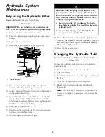 Preview for 42 page of Toro 22331 TX 420 Operator'S Manual