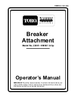 Preview for 1 page of Toro 22441 Operator'S Manual