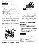 Preview for 8 page of Toro 22in Recyler Manual