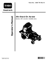 Предварительный просмотр 1 страницы Toro 29517 Operator'S Manual