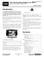 Preview for 1 page of Toro 29639 Operator'S Manual