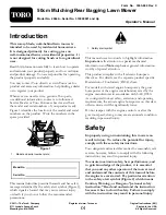 Предварительный просмотр 1 страницы Toro 29642 Operator'S Manual