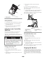 Preview for 21 page of Toro 30261TE Operator'S Manual