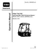 Предварительный просмотр 1 страницы Toro 30370 Operator'S Manual