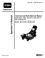 Toro 30672 Operator'S Manual предпросмотр