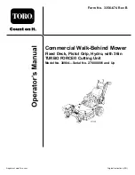 Предварительный просмотр 1 страницы Toro 30984 Operator'S Manual