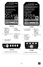 Предварительный просмотр 55 страницы Toro 323000101 Operator'S Manual