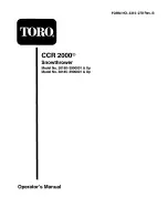 Preview for 1 page of Toro 38180 Operator'S Manual