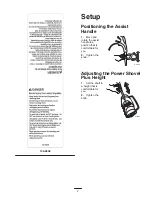 Preview for 3 page of Toro 38360 - Power Shovel 7.5 Amp Snow Thrower/Electric Broom Operator'S Manual